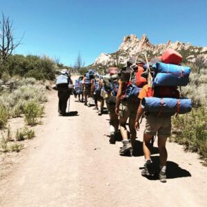 hiking in the field star guides