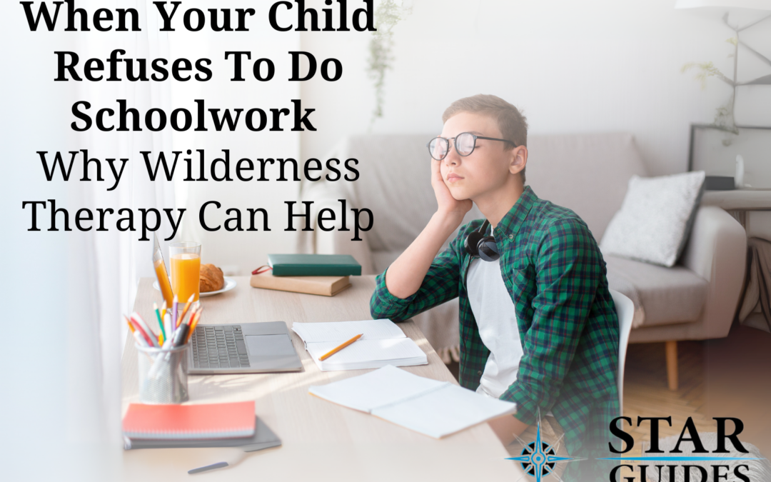 When Your Child Refuses to Do Schoolwork: Why Wilderness Therapy Can Help