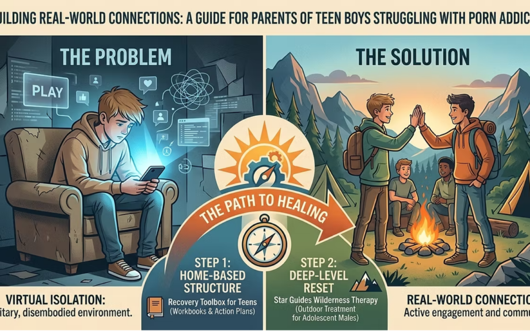 Beyond the Screen: How Rebuilding Real-World Connections Heals Teen Boys Struggling with Porn Addiction
